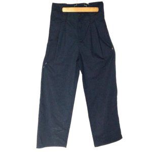 NWOT Shein Wide Leg Envelope Pants Navy - Size L